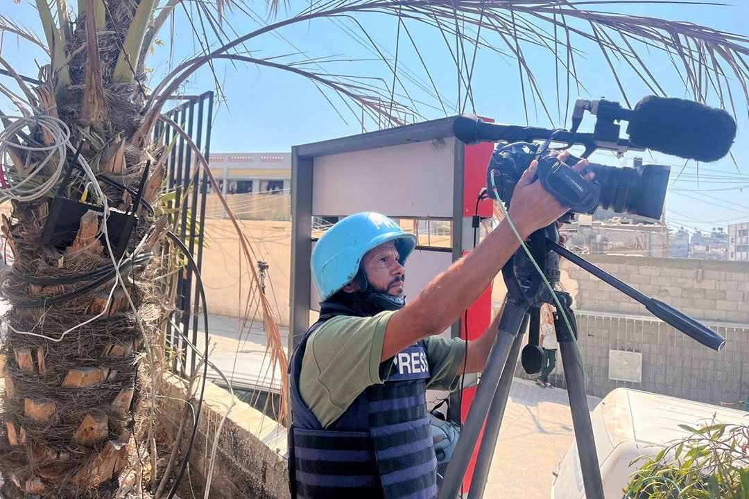 ISRAEL-PALESTINIANS-GAZA-JOURNALIST