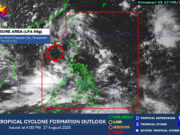 PAGASA: LPA could intensify into tropical depression