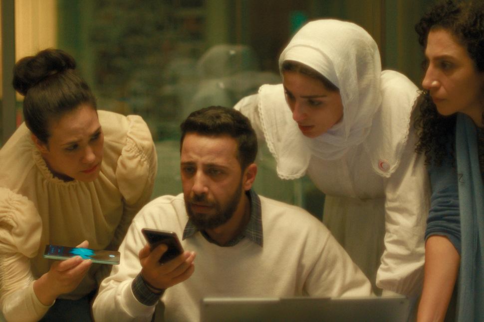 A scene from The Voice of Hind Rajab.