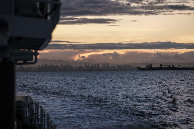 Views of Manila Port