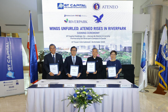 GT Capital, Ateneo sign deal to build Cavite campus