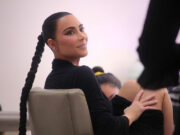 Reality TV star Kim Kardashian reveals brain aneurysm