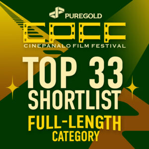 Puregold CinePanalo 2026 short-lists 33 out of 203 full-length entries
