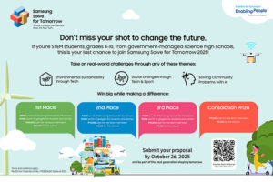 Samsung opens submissions for Solve for Tomorrow 2025