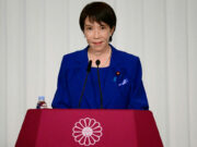 Takaichi and Lee end first day of summit on a high note with drum session