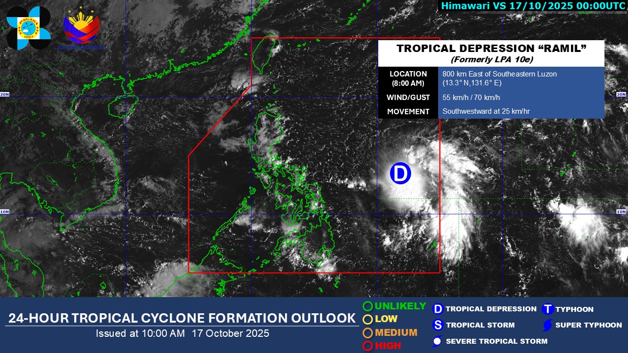 dost pagasa ramil
