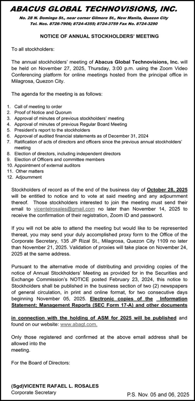 AbaGT-notice-SH-mtg-bw-OL