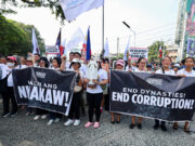 Thousands march in Philippine protest vs corruption in flood control projects