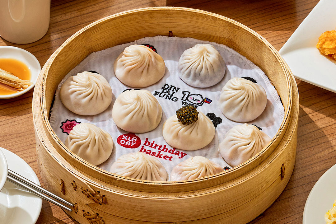 Who needs birthday cake when you have a basket of dumplings?
