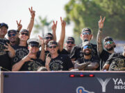 Ohtani teases ‘three-peat’ as Dodgers parade draws Los Angeles crowds