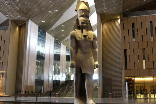 Egypt hopes vast new museum near the Pyramids will accelerate tourism revival