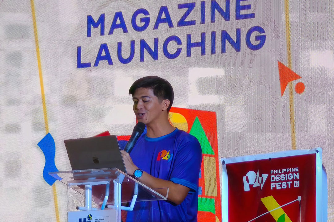 Nabbie Francisco at the Philippine Design Fest 2025