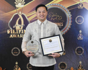 Businessman Mikee Romero receives 2025 Philippine Choice Award for humanitarian service