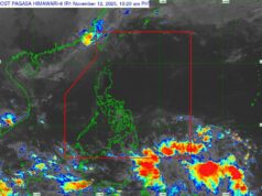 Tropical Storm Uwan re-enters PAR