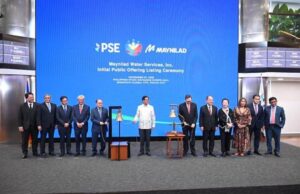 Maynilad shares stay close to IPO price in market debut