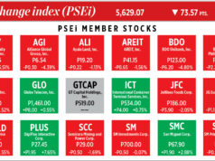 How PSEi member stocks performed — November 11, 2025