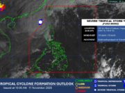 Uwan exits PAR, may re-enter on Wednesday