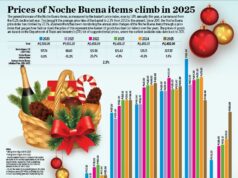 Prices of Noche Buena items climb in 2025