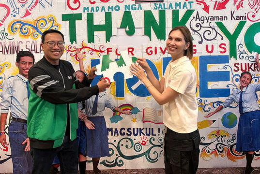 Grab, HOPE break ground on new classroom in Bicol