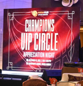 ArenaPlus Sportsbook expands player rewards in first-ever VIP Nights