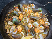 Instead of ham, how about Seafood Paella for Noche Buena?