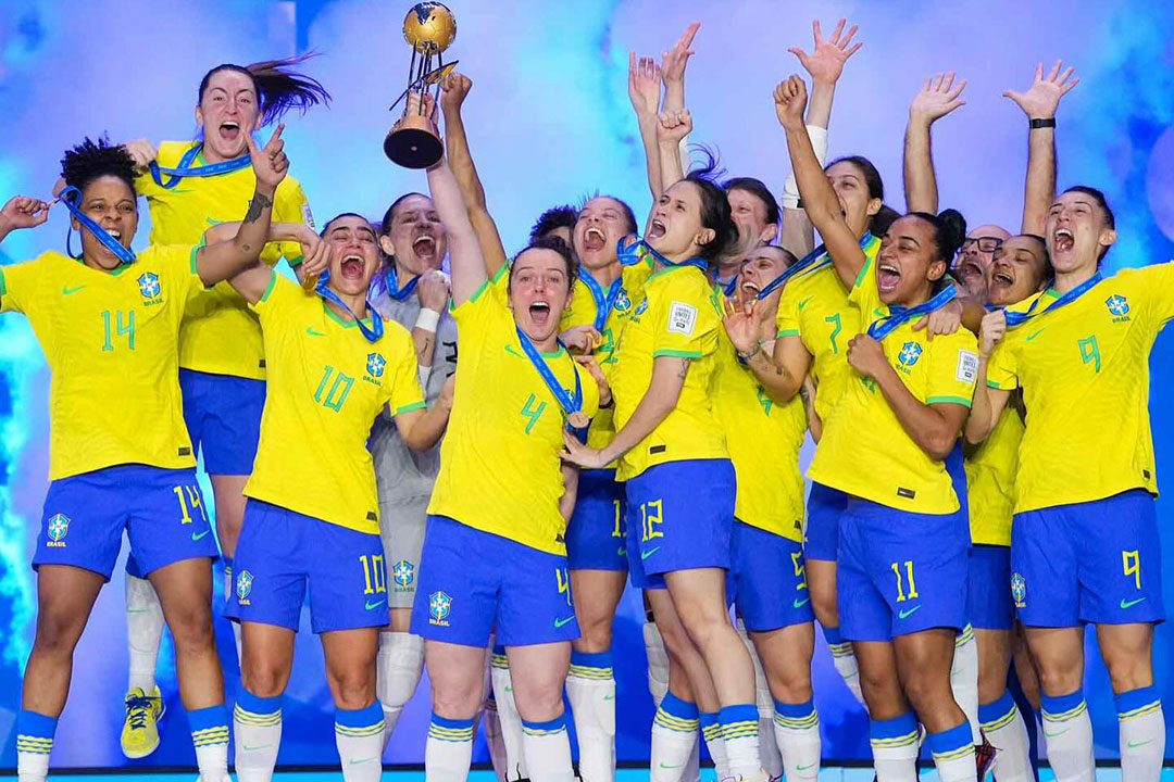 Brazil crowned first World Cup champion of women’s futsal