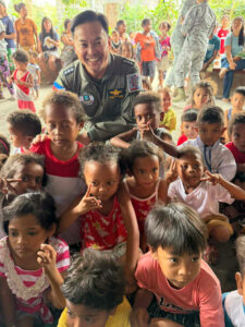 Romero led 2nd Air Force Wing Command brings Holiday cheer to Aeta indigenous children and families in Angeles City