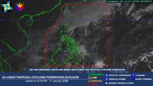PAGASA: LPA may form next week