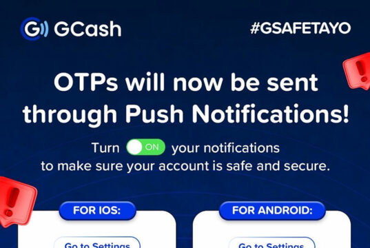 GCash launches In-App OTPs to strengthen security against phishing scams and fraud
