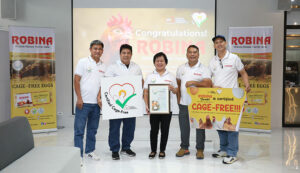 Robina Farms firms up cage-free eggs capacity with cage-free certification from Animal Kingdom Foundation