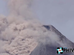 Mayon Volcano logs 133 rockfalls, 30 pyroclastic density currents, says PHIVOLCS