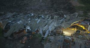 1 killed, 38 missing in Cebu City landfill collapse