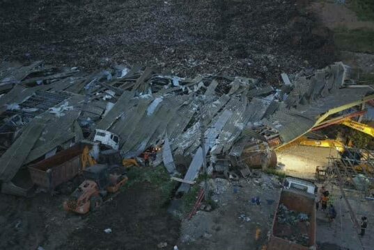 1 killed, 38 missing in Cebu City landfill collapse