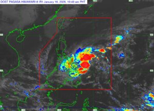 Signal No. 1 up in more than a dozen areas amid Tropical Storm Ada