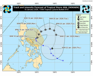 Storm Nokaen batters eastern Philippines as it moves offshore
