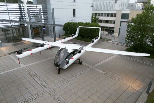 Electric vertical takeoff aircraft completes first public test flight in Munich