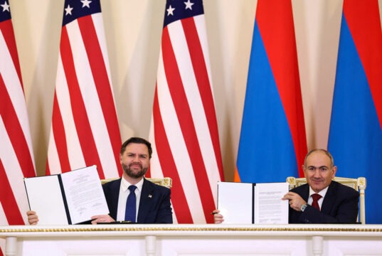 US reaches nuclear deal with Armenia as Vance pushes peace dividend