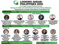 Amidst volatility: Preparing Philippine business for global economic realignment