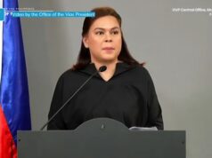 VP Sara to run for President