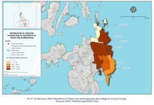 Nearly 200,000 families in Mindanao affected by shear line