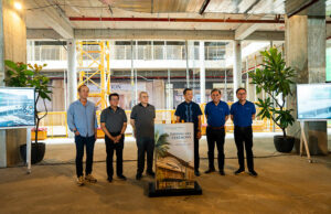 Rockwell Land and Juan D. Nepomuceno Realty top off Power Plant Mall Angeles in Rockwell at Nepo Center