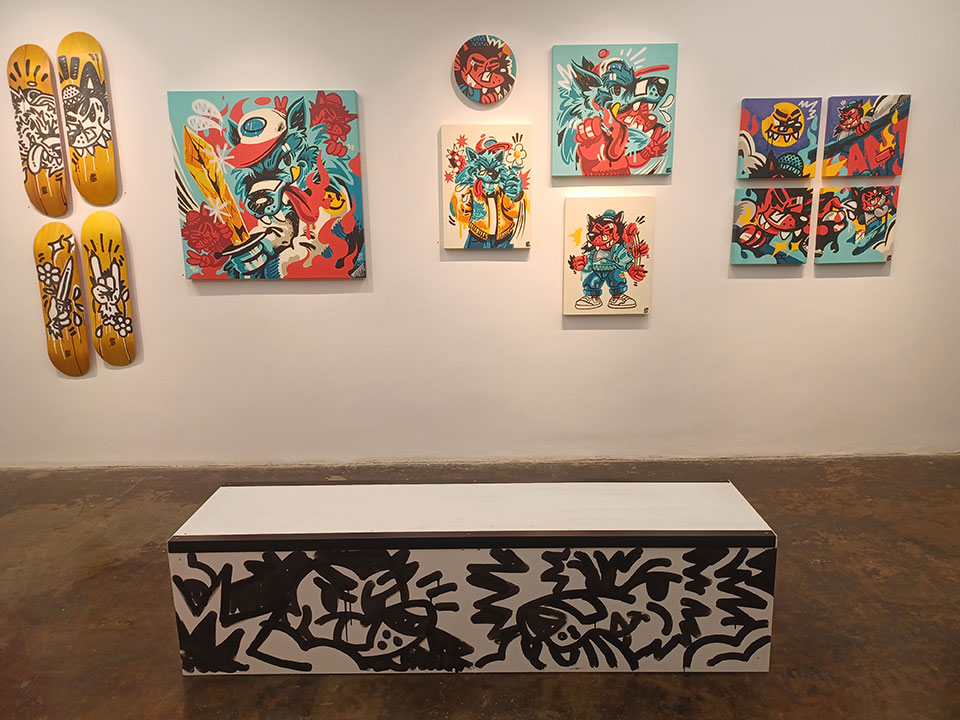 Depicting hell through skateboarding culture