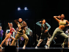 The stars of A Chorus Line make the stage their home