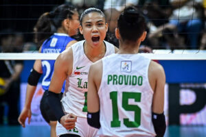 DLSU extends unbeaten run for solo lead of women’s volleyball