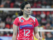 Setter Jia de Guzman will be back after a bad fall
