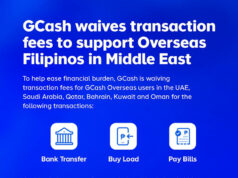 GCash waives transaction fees for overseas Filipinos in the Middle East