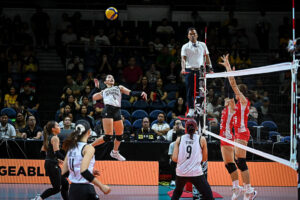 UP Fighting Maroons get back in UAAP Season 88 women’s volleyball semifinal race; Dongallo returns