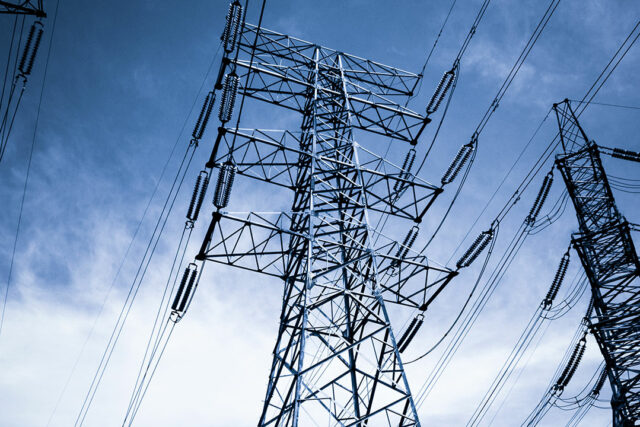 electricity-high-voltage-pole-sky
