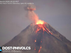 Mayon logs lava flow, 29 quakes in 24 hours