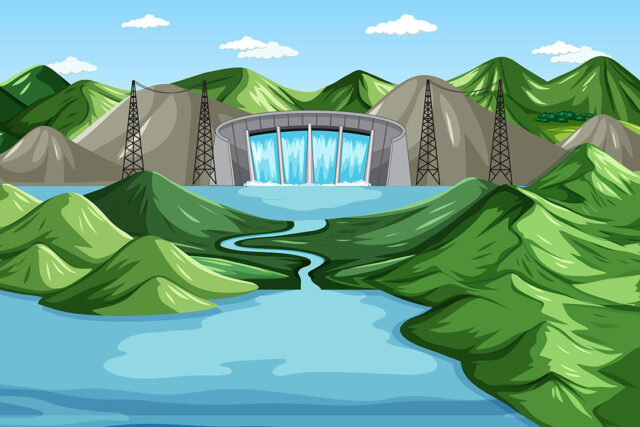 water dam